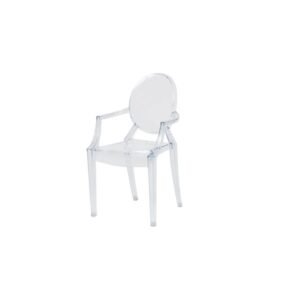Kids Ghost Chair - Clear