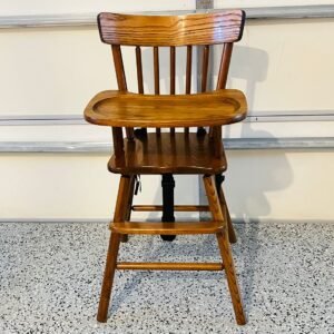 Baby Highchair - Natural wood